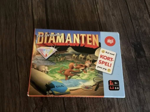 Tradera Den försvunna diamanten kortspel| Bræt- & Selskabsspil