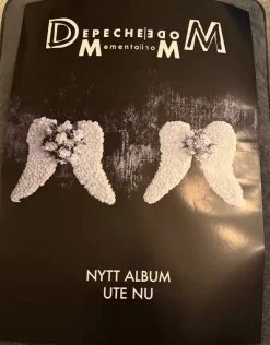 Tradera Depeche Mode Memento Mori Promo Poster| Musikplakater