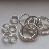 Tradera Detaljer i 925 sterling silver : öppna ringar + splitringar / Silverdetaljer| Smykkefremstilling