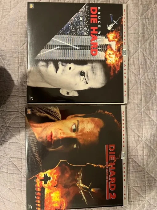 Tradera Die Hard 1 & 2 Laserdisc| Laserdisc