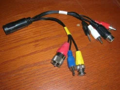 Tradera DIN-adapter audio/video 6-pol hona - 7 st olika 0,2m| Tv & Tilbehør