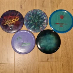 Tradera Discgolf 5 discar i skick 7-8> Discgolf