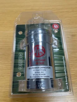 Tradera DLS CAP-50 0.5 Farad 20 Volt Power Kondensator| Bilstereo