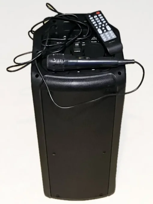 Tradera DMTECH Bärbar Högtalare med Bluetooth, 15h Batteri, Mikrofon & Stereoanslutning| Højtalere