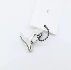 Tradera Dominic Jones ladies 'Talon' ring-23k white gold-plated with Swarovski crystals> Ringe