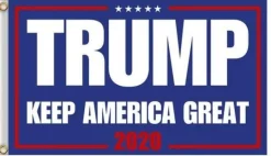 Tradera Donald Trump Flagga Keep America Great Raggare EPA traktor> Flag