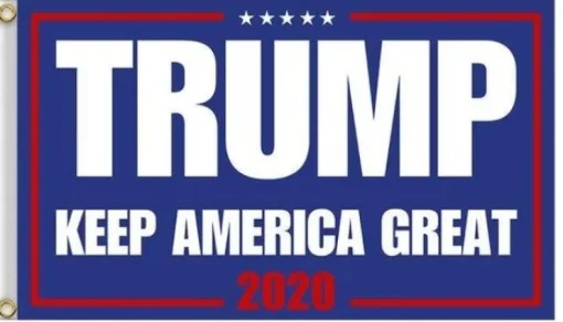 Tradera Donald Trump Flagga Keep America Great Raggare EPA traktor> Flag