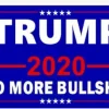 Tradera Donald Trump No more Bullshit 2020 flagga> Flag