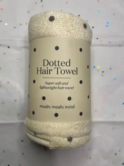 Tradera Dotted hair towel| Boligtekstiler