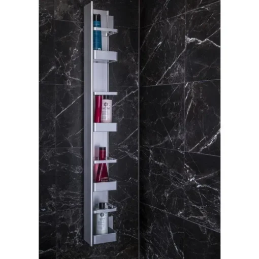 Flash Sale Duschhylla _Entligen_ i färgen silver. Badeværelse