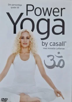 Tradera DVD Power Yoga by casall med Annette Lefterow> Yoga