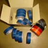 Hot Dymo Tejp / Präglingstejp / 12.7 mm. 15 rullar i olika färger. Kuriosa