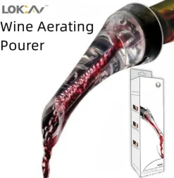 Tradera Eagle Mouth Wine Quick Decanter aretating pourer| Kaffe & Te