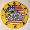 Tradera EAGLE USA. ( GUL ) NYTT TYG MÄRKE !!!!!| Biltilbehør