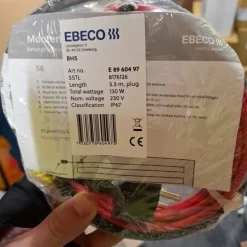 Online EBECO Värmekabel 3,3 m, 130W, IP67 El-installation