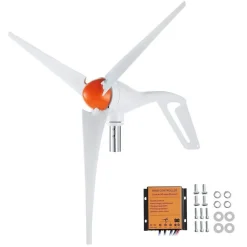 Tradera Effektiv 500W Vindturbingenerator med MPPT-styrenhet – Optimal Energiutnyttjande| Autocampere & Campingvogne