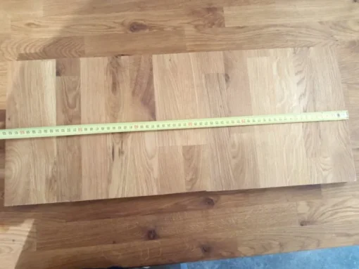 Online Ekbänkskiva 63x26-27 cm Tjocklek 2,7 cm Køkken