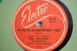 Tradera Electro 3118 - Claire Hilden | Grammofonplader