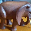 Sale Elefant i trä Brugs- & Pyntegenstande