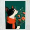 Tradera Elegans i Naturen – A4 Premium Glansigt Papper (utan ram)| Fotokunst
