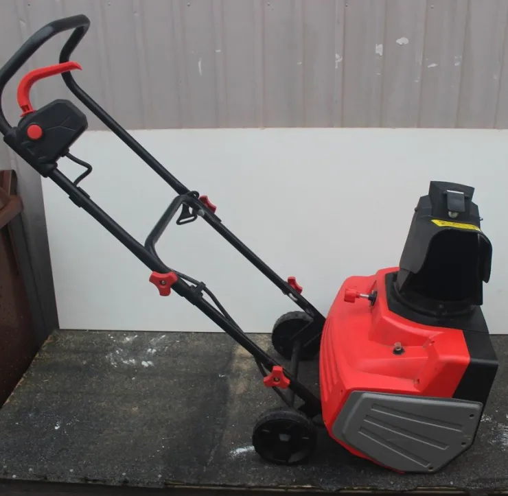 Tradera Elektrisk snöslunga Vida XL| Havemaskiner