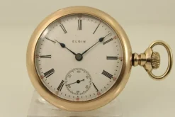 Tradera Elgin fickur från 1905 - Size 18 S - Sidewinder - Amerikanskt fickur> Lommeure