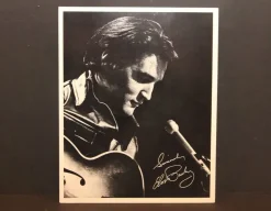 Tradera Elvis Presley From Memphis to Vegas Bonusfoto från 1969| Musiktilbehør