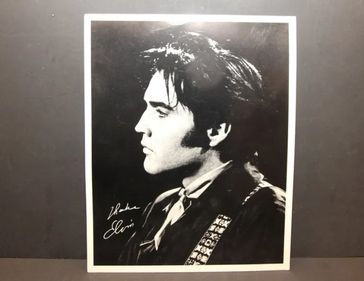 Tradera Elvis Presley From Memphis to Vegas Bonusfoto från 1969| Musiktilbehør