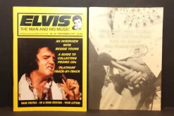Tradera Elvis: The Man and His Music (September 1997) + Elvis Presley CD & VHS> Musikmemorabilia