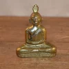 New En vacker Buddha figur i mässing Tin & Messing
