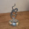 Fashion En vacker elegant blomster fakir í svenskt Tenn art deco stil Tin & Messing