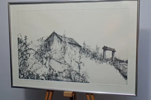 Tradera ERGIL etsning signerad och numrerad| Fotokunst