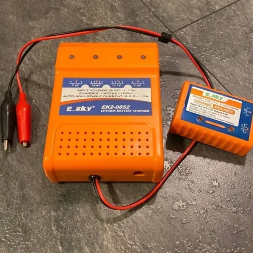 Tradera E-Sky EK2-0852 Litium Batteriladdare| Radiostyret