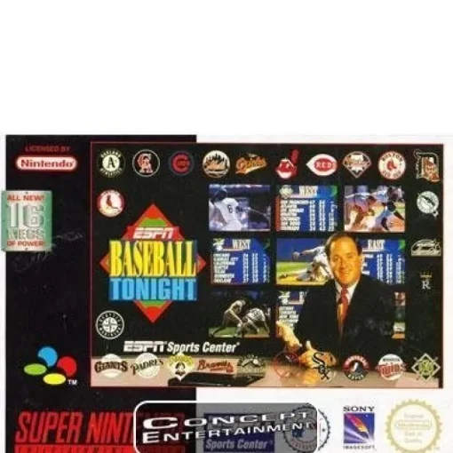 Tradera ESPN BASEBALL TONIGHT till Super Nintendo SNES> Nintendo