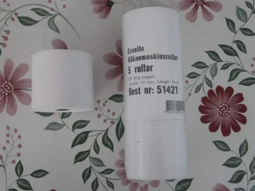 Tradera Esselte Räknemaskinsrullar 4 st (Art:51421) **Ny**| Anden Forbrugerelektronik