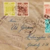 Tradera ESTLAND - BLOMSTERMOTIV - UTAKKET - Censurerad i Finland - 1919| Flere Lande