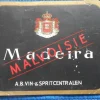 Tradera Etikett Madeira Malvoisie| Breweriana