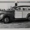 Tradera Fabriksfoto 1940 Chevrolet Woodie 31 x 45 cm| Biltilbehør