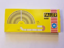 Tradera Faller 4491 Kurvor 1:2 & 1:10| Modeljernbaner