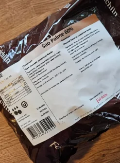 Tradera Felchlin choklad Sao Palme 60% couverture| Kaffe & Te