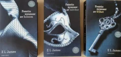 Cheap Femtio nyanser av honom av E L James 3 böcker Antologier