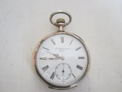 Tradera Fickur A.W. Sjöbeck & co Örebro i silver alla lock> Lommeure