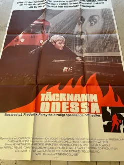Tradera Filmposter: Täcknamn Odessa> Plakater