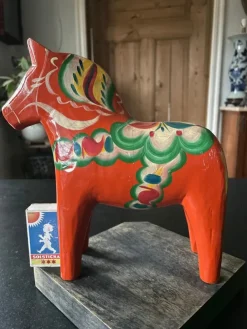 Tradera FIN DALAHÄST, HÖJD 20,5 cm| Dalarheste