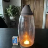 Fashion FIN GAMMAL STALLYKTA I GLAS OCH BLECKPLÅT ALLMOGE Almue