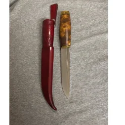 Tradera Fin Kniv ”Puukko” Lappi Finland. Signerad A.J 2007.> Knive & Sværd