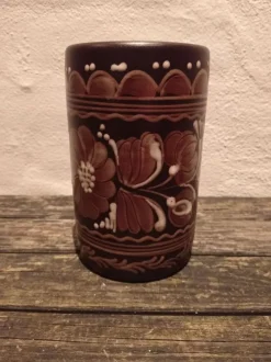 Store Fin vase 16 cm høj og 9 cm i diameter Glas