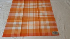 Best FINLAYSON FINLAND NY LINNEDUK ORANGE 67 X 66 CM Tekstiler