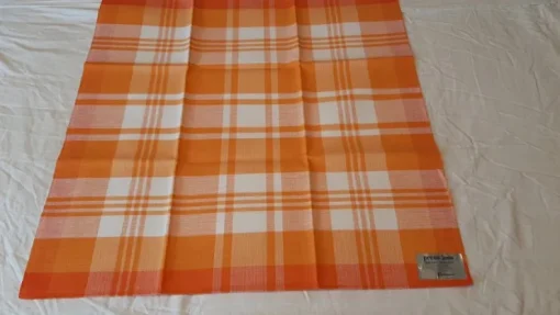 Best FINLAYSON FINLAND NY LINNEDUK ORANGE 67 X 66 CM Tekstiler