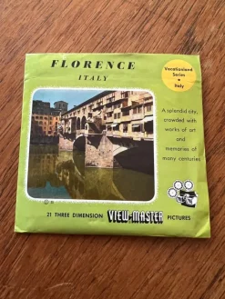 Tradera Florence, View-Master stereobilder| Miniature Optik